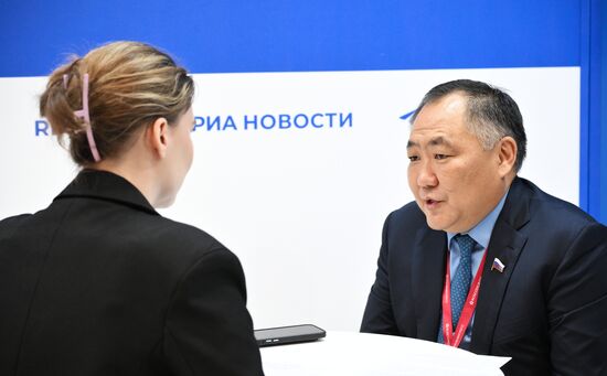 EEF-2025. RIA Novosti and Sputnik Radio stands