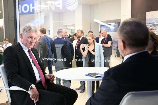 EEF-2025. RIA Novosti and Sputnik Radio stands