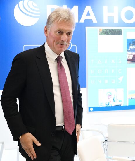 EEF-2025. RIA Novosti and Sputnik Radio stands