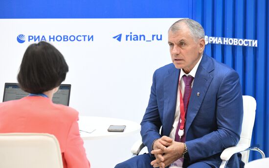 EEF-2025. RIA Novosti and Sputnik Radio stands