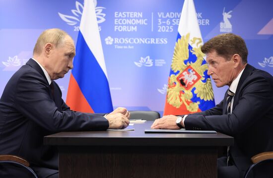 Russia Putin Primorye Territory Governor