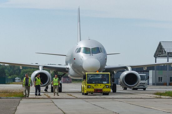 Russia New SSJ Passenger Jet