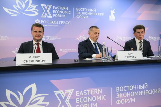 EEF-2025. Press Briefing by Chairman of the Organizing Committee Yury Trutnev