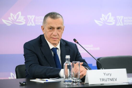 EEF-2025. Press Briefing by Chairman of the Organizing Committee Yury Trutnev