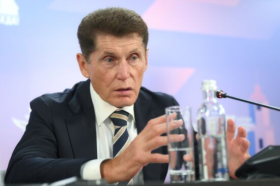 EEF-2025. Press Briefing by Chairman of the Organizing Committee Yury Trutnev