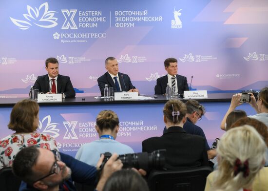 EEF-2025. Press Briefing by Chairman of the Organizing Committee Yury Trutnev