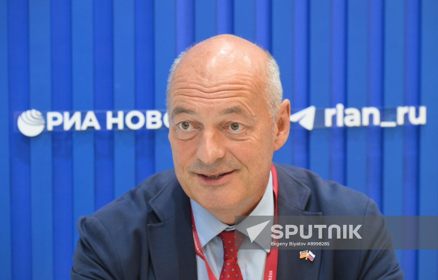 EEF-2025. RIA Novosti and Sputnik Radio stands