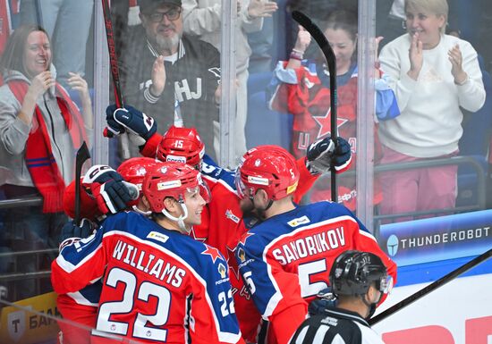 Russia Ice Hockey Kontinental League CSKA - Dynamo
