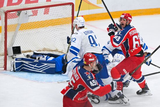 Russia Ice Hockey Kontinental League CSKA - Dynamo