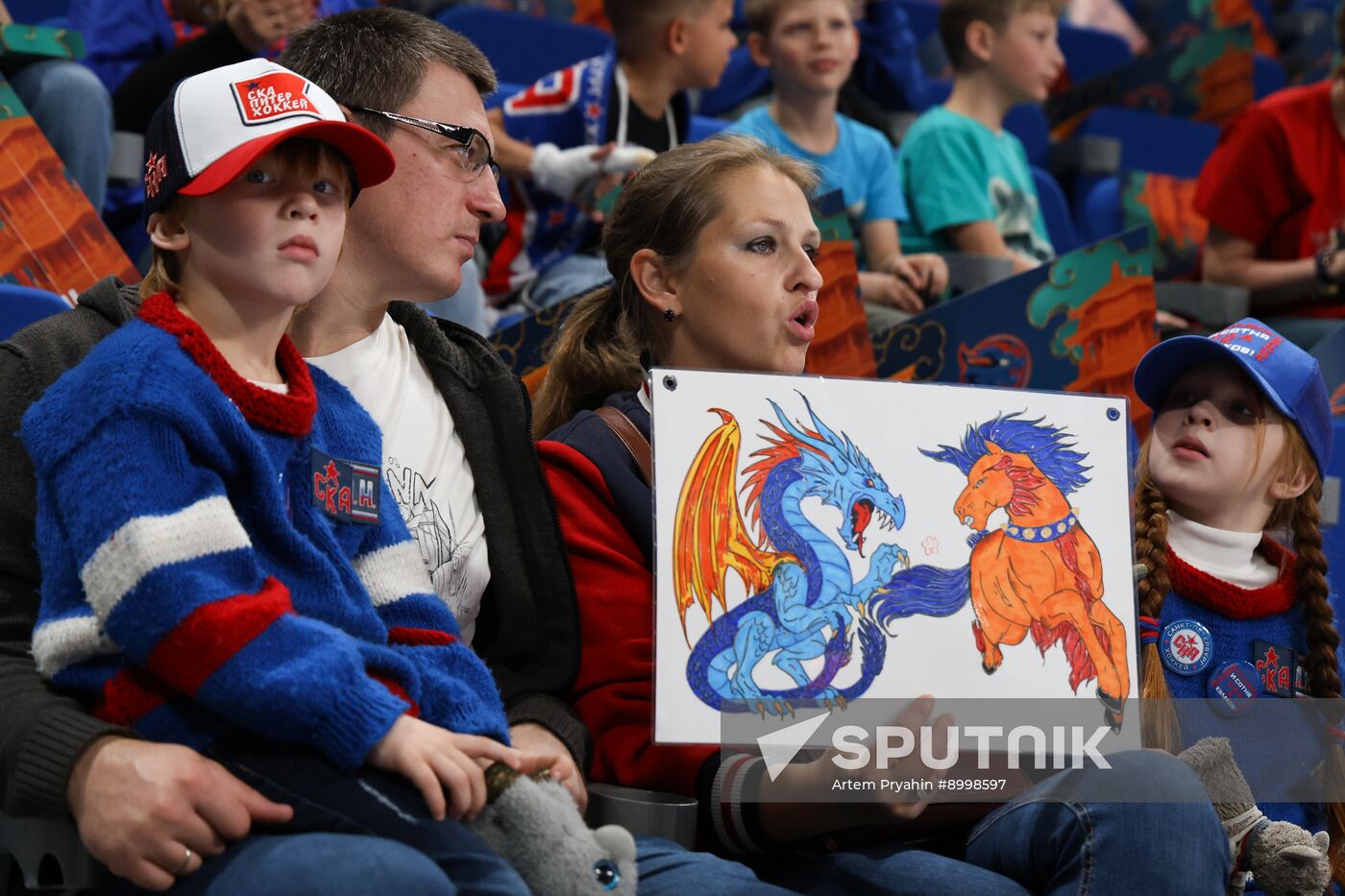 Russia Ice Hockey Kontinental League Dragons - SKA