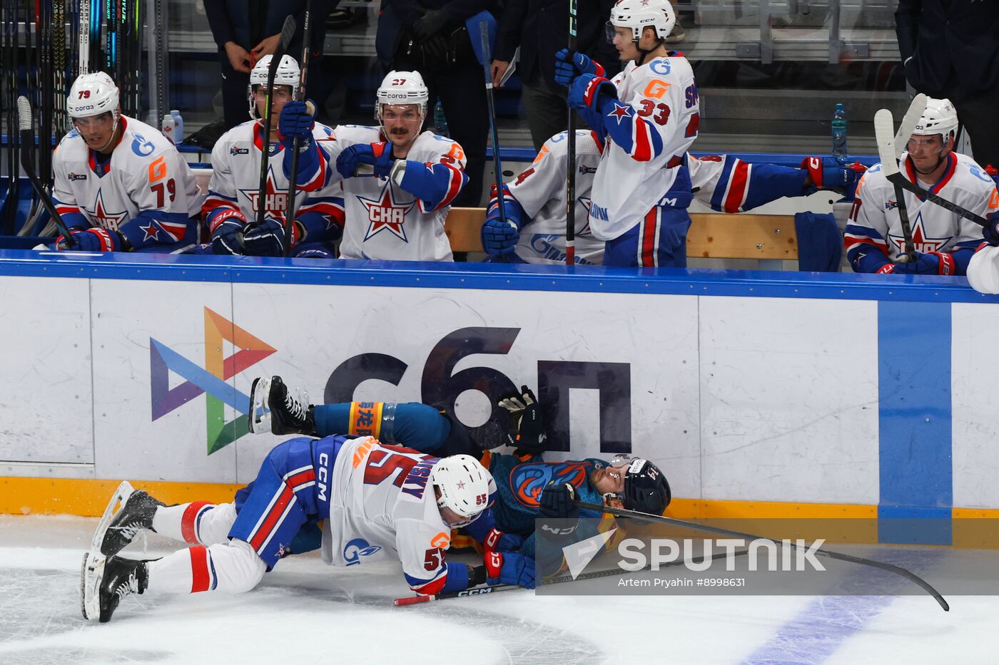 Russia Ice Hockey Kontinental League Dragons - SKA