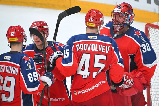 Russia Ice Hockey Kontinental League CSKA - Dynamo