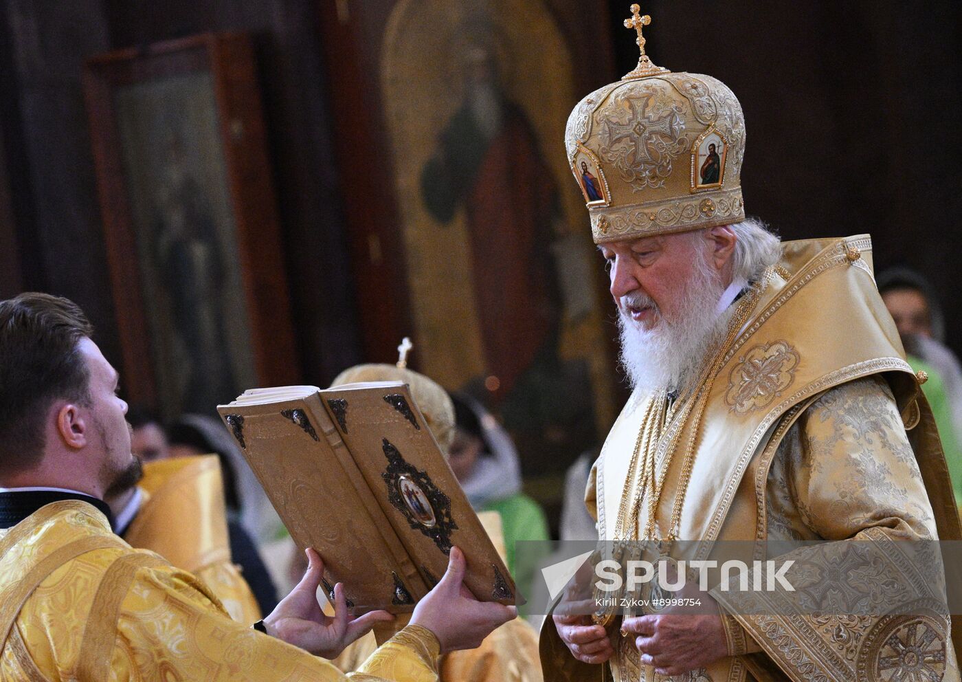 Russia Religion Moscow Saints Day