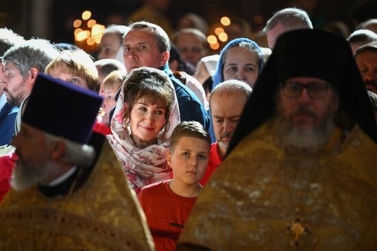 Russia Religion Moscow Saints Day