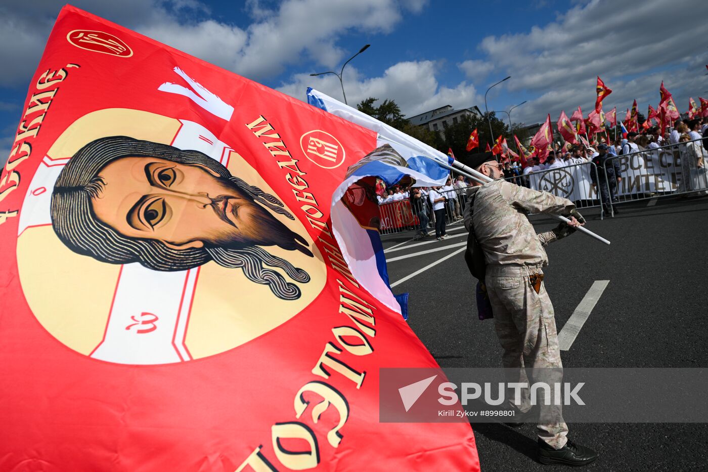 Russia Religion Moscow Saints Day