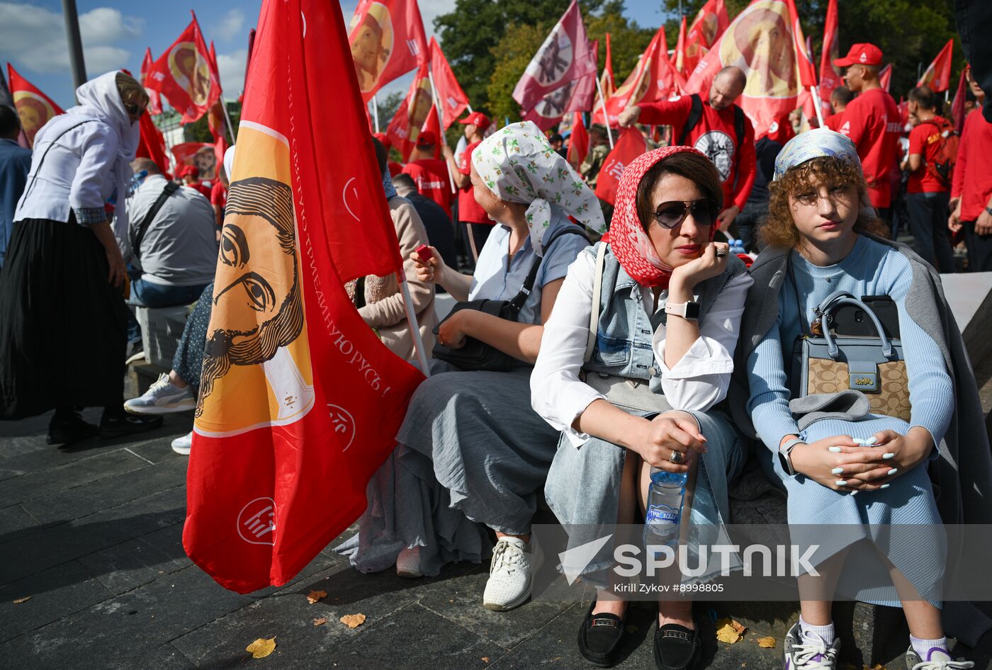 Russia Religion Moscow Saints Day