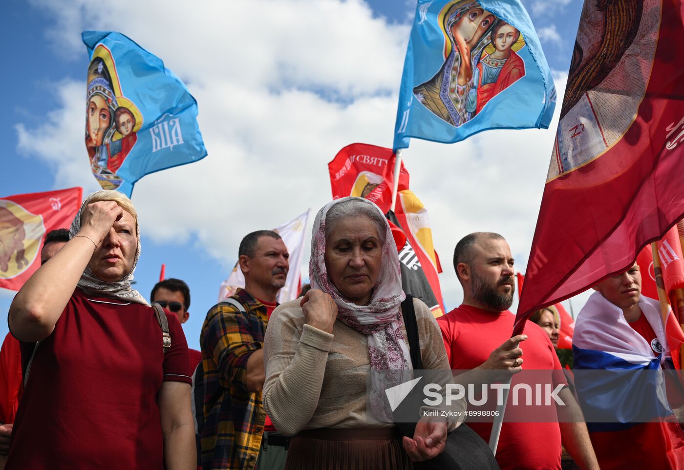 Russia Religion Moscow Saints Day