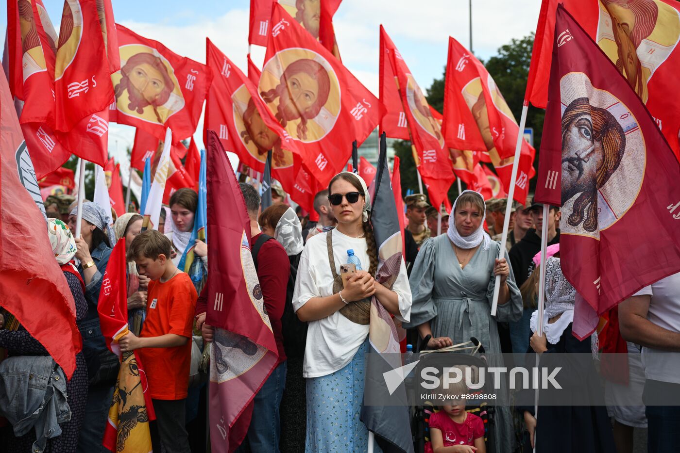 Russia Religion Moscow Saints Day
