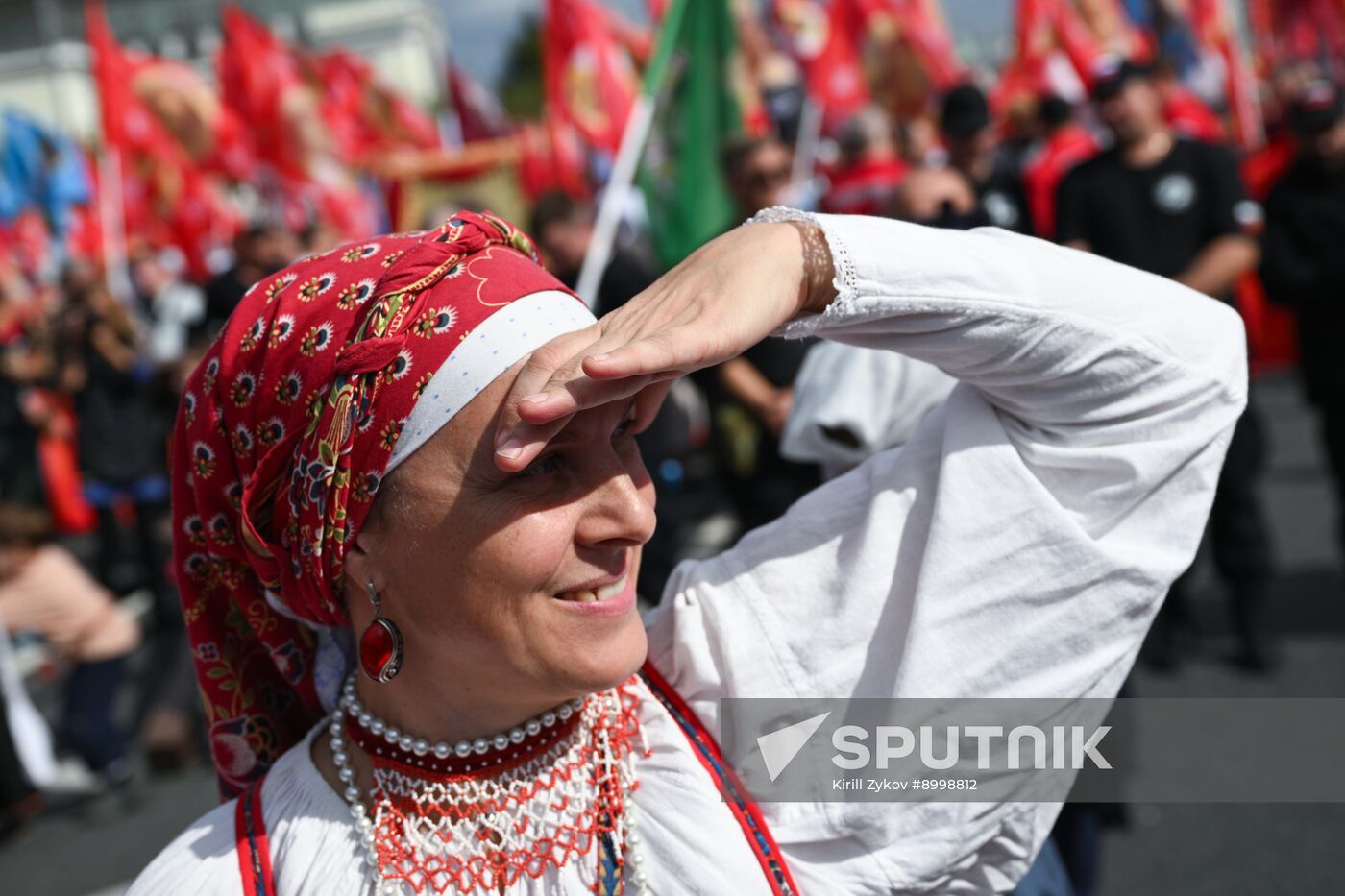 Russia Religion Moscow Saints Day