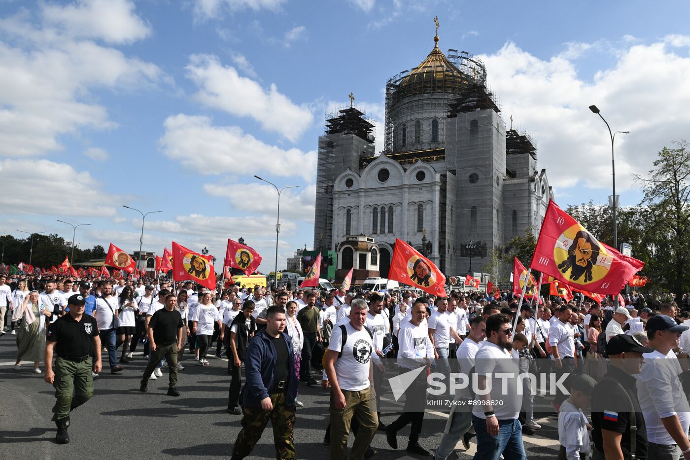 Russia Religion Moscow Saints Day