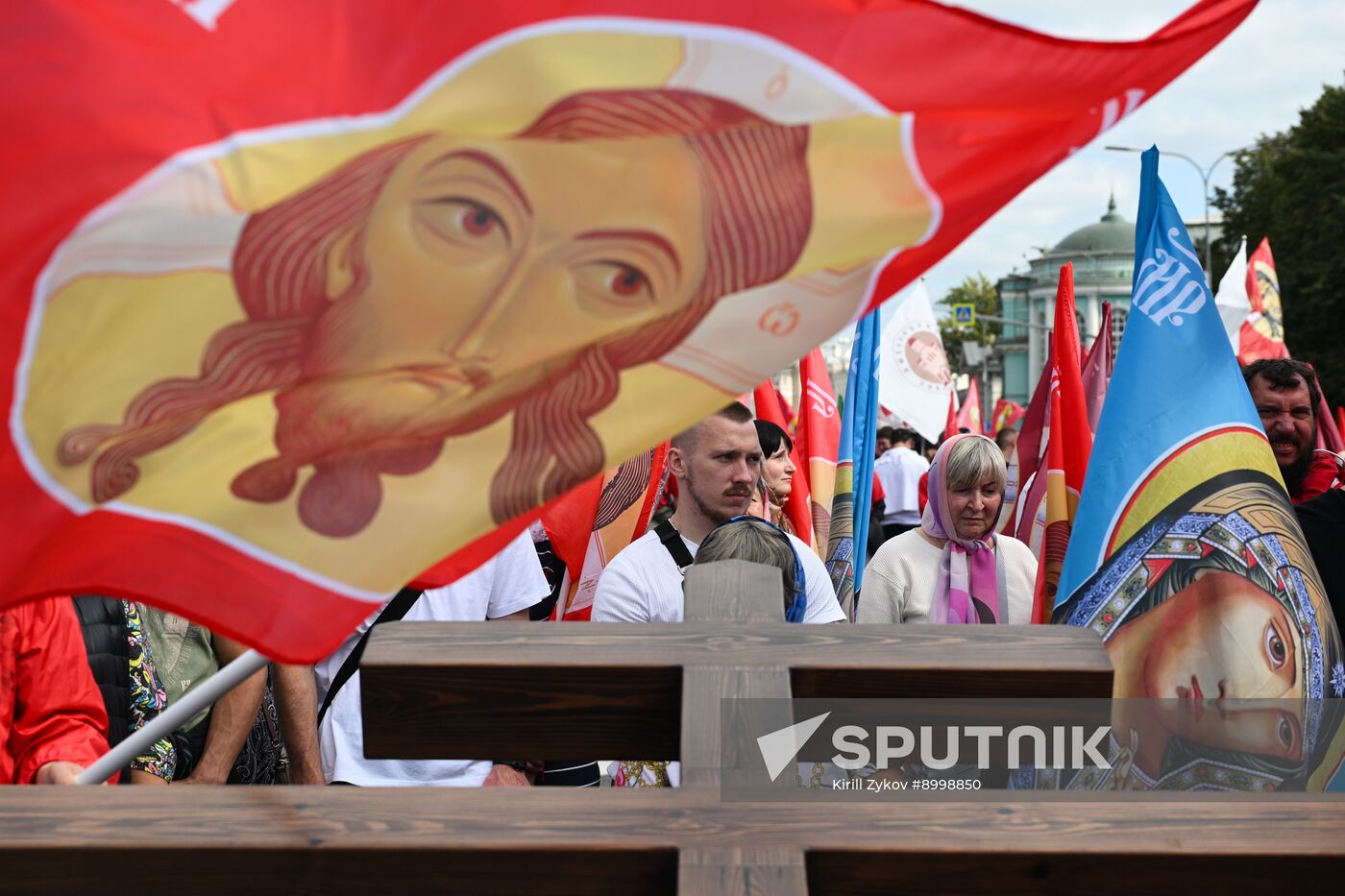 Russia Religion Moscow Saints Day