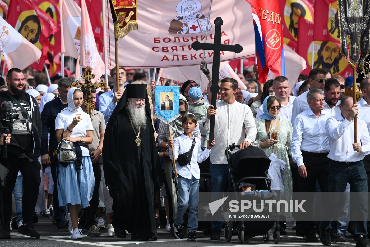 Russia Religion Moscow Saints Day