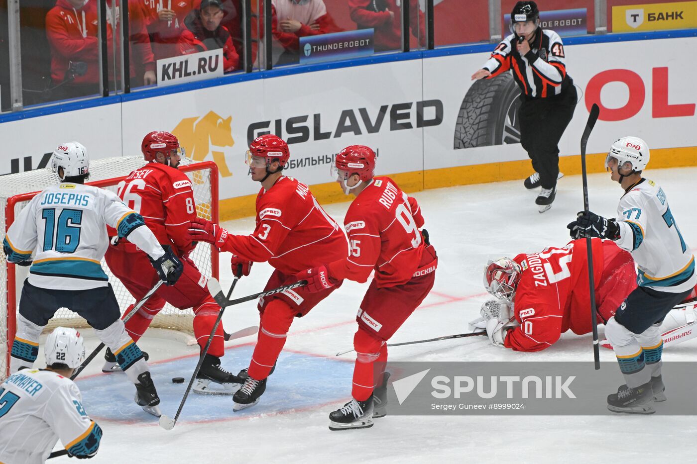 Russia Ice Hockey Kontinental League Spartak - Sochi