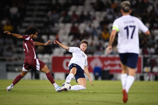 Qatar Soccer Friendly Qatar - Russia