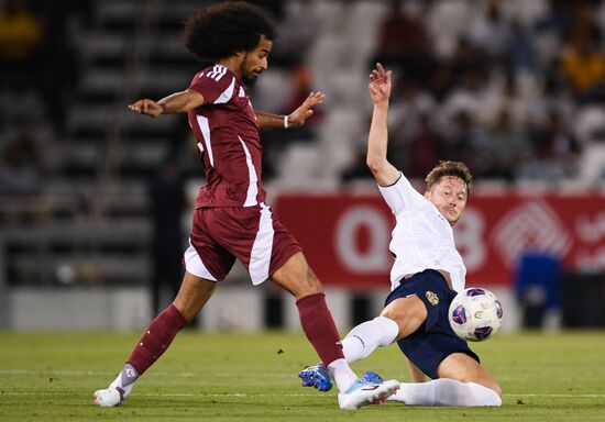 Qatar Soccer Friendly Qatar - Russia