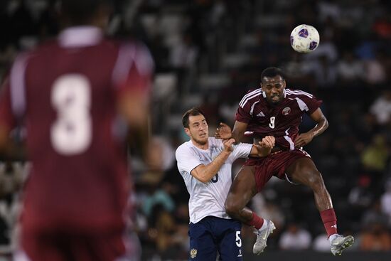 Qatar Soccer Friendly Qatar - Russia