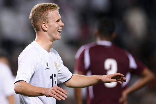 Qatar Soccer Friendly Qatar - Russia