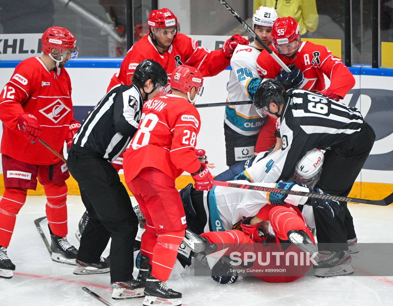 Russia Ice Hockey Kontinental League Spartak - Sochi