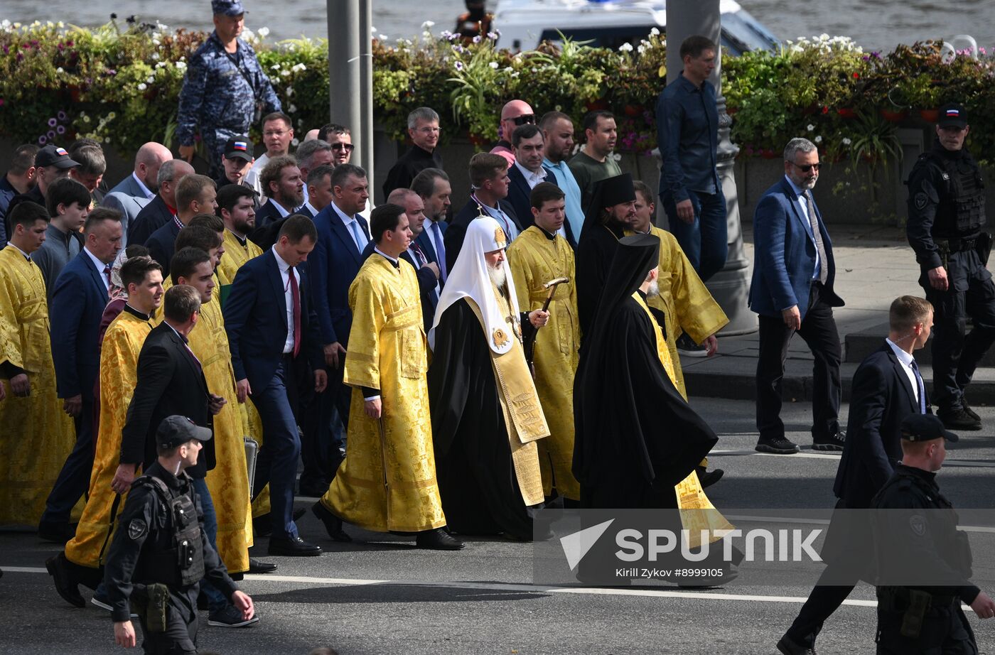 Russia Religion Moscow Saints Day