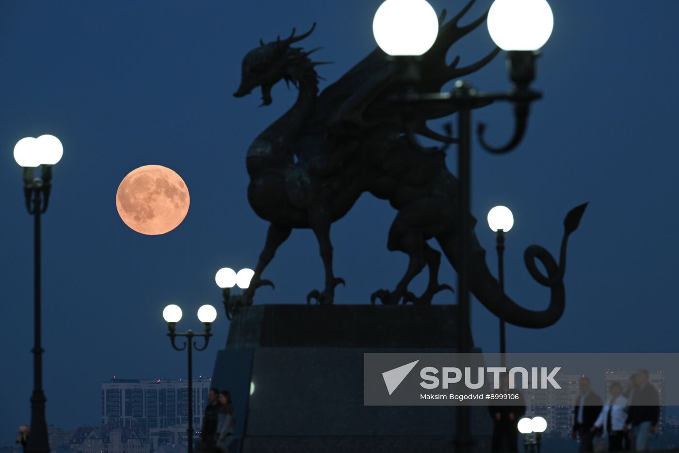 Russia Lunar Eclipse
