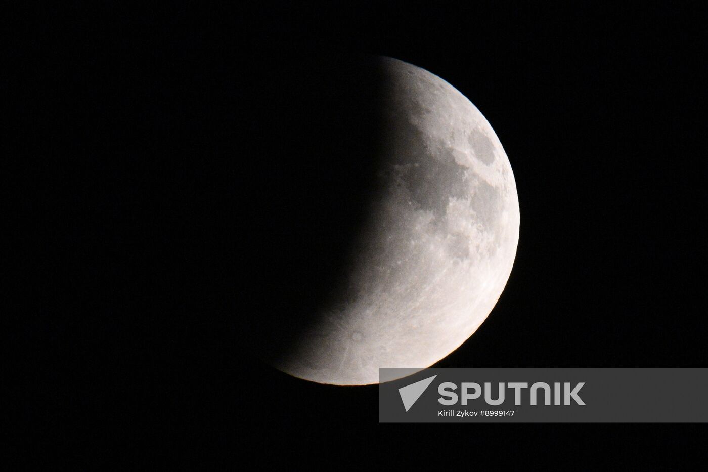 Russia Lunar Eclipse