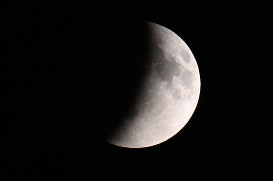 Russia Lunar Eclipse