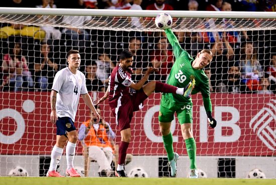 Qatar Soccer Friendly Qatar - Russia