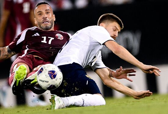 Qatar Soccer Friendly Qatar - Russia