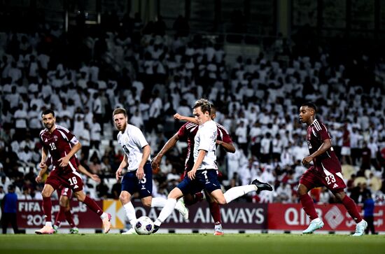 Qatar Soccer Friendly Qatar - Russia