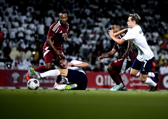 Qatar Soccer Friendly Qatar - Russia