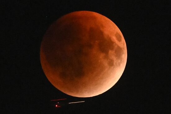 Russia Lunar Eclipse