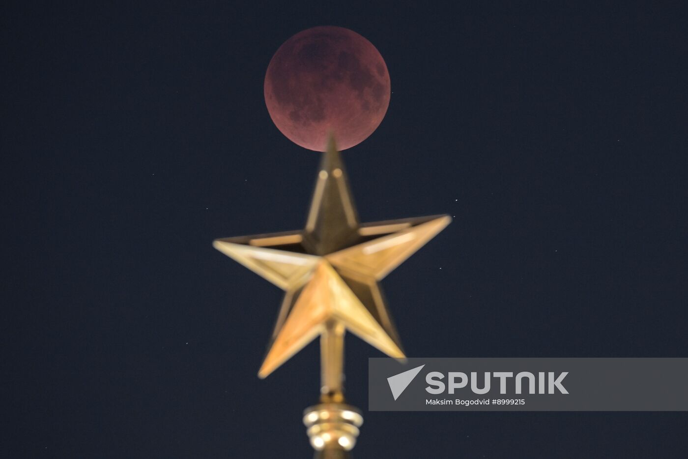 Russia Lunar Eclipse
