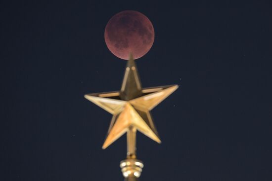 Russia Lunar Eclipse