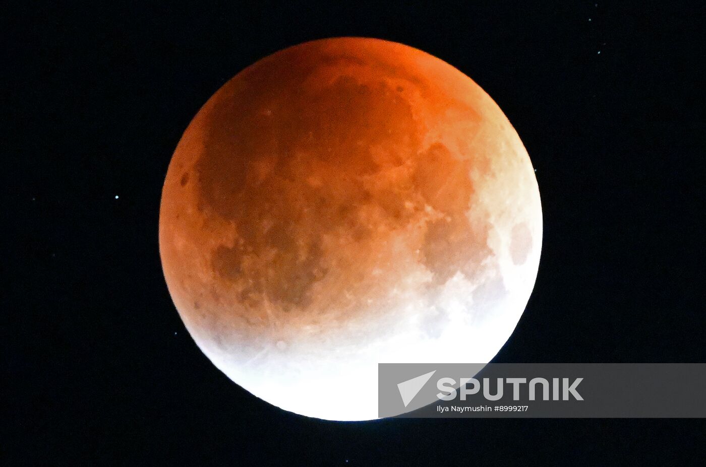 Russia Lunar Eclipse
