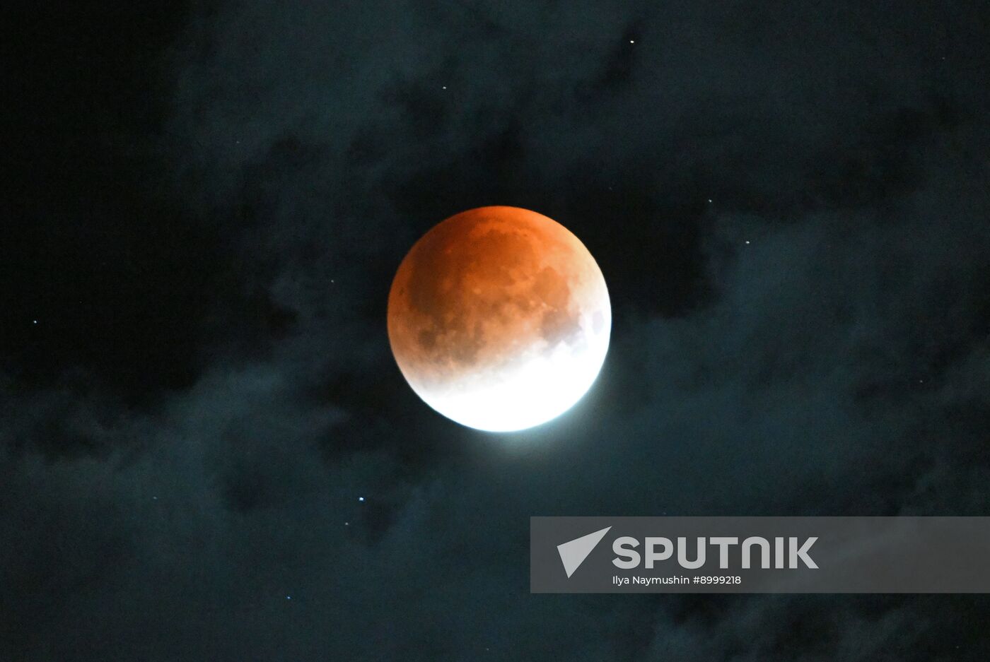 Russia Lunar Eclipse