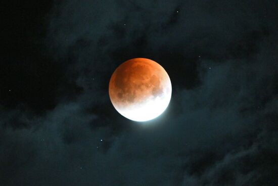 Russia Lunar Eclipse