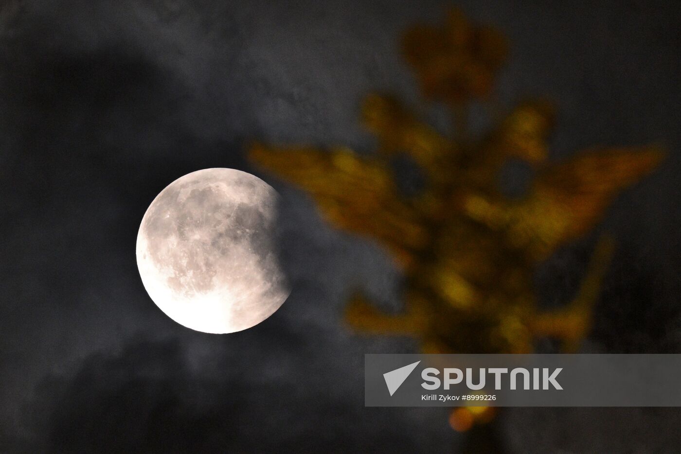 Russia Lunar Eclipse