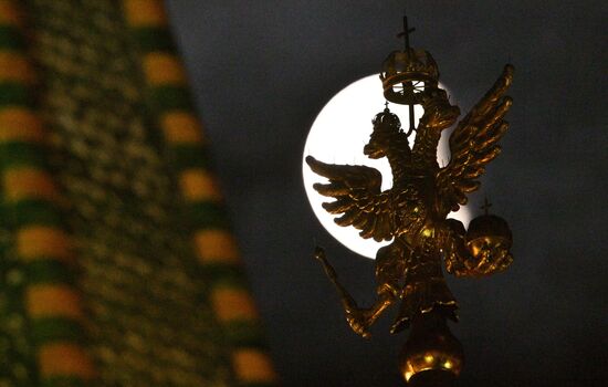 Russia Lunar Eclipse