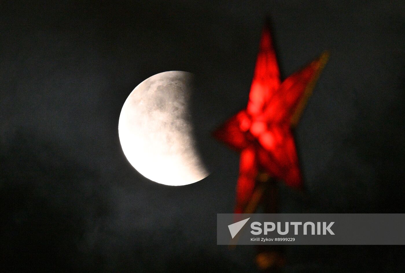 Russia Lunar Eclipse