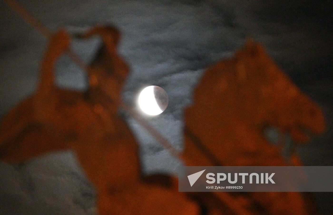Russia Lunar Eclipse